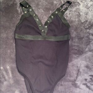 Zara black bodysuit